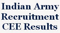 Army Results, Written Exam Result, CEE Result