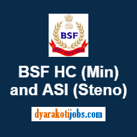 bsf hc ministerial asi steno