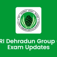 fri dehradun group c exam