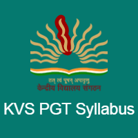 kvs pgt syllabus