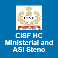 cisf head constable ministerial asi steno recruitment