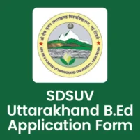 sdsuv uttarakhand bed application form