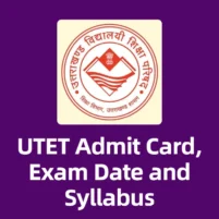 utet admit card exam date syllabus pdf