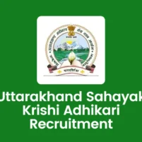 uttarakhand sahayak krishi adhikari