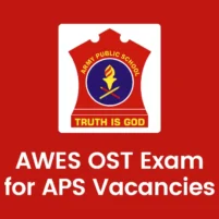 awes ost exam aps teacher vacancy