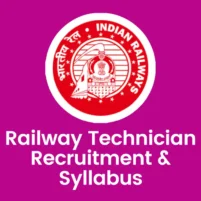 railway technician recruitment exam syllabus