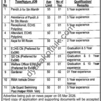 station hq banbasa recruitment